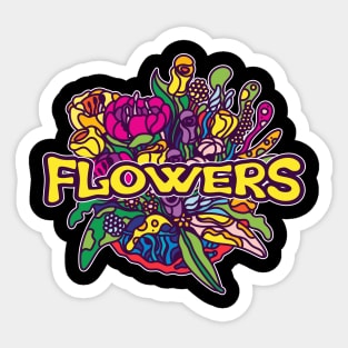 flowers Sticker